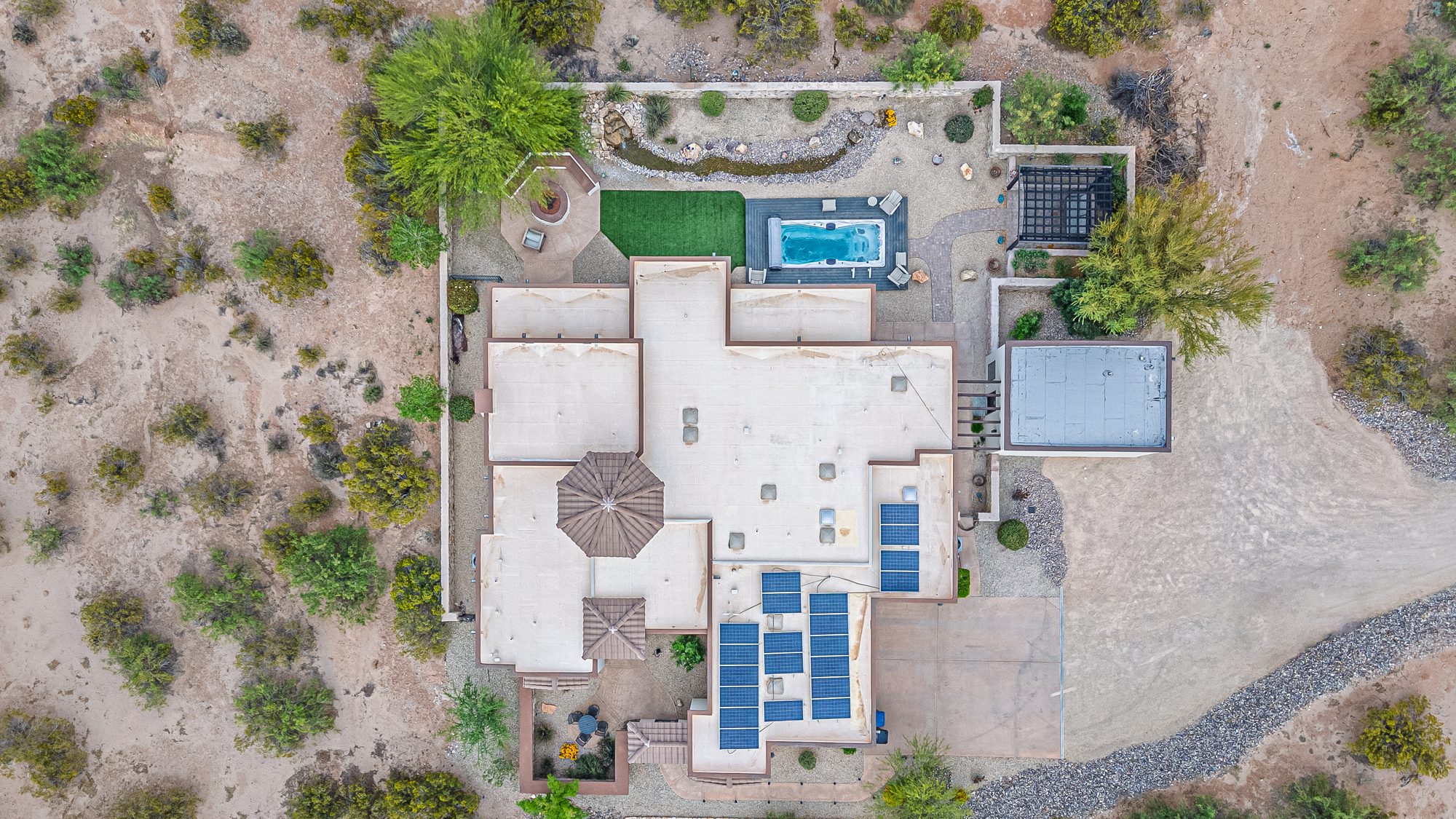 Mesa panorama at sunset
